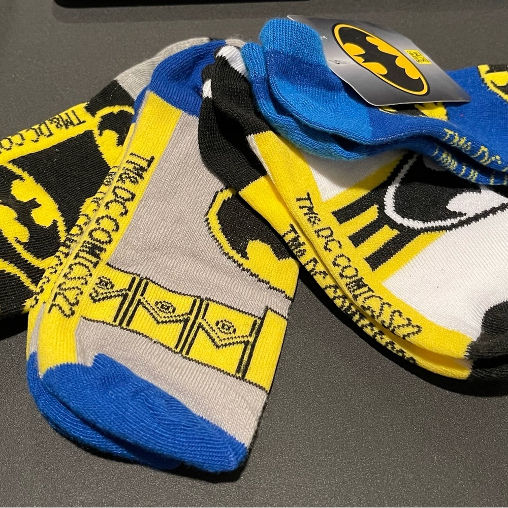 Batman S/M Boys No Show Socks